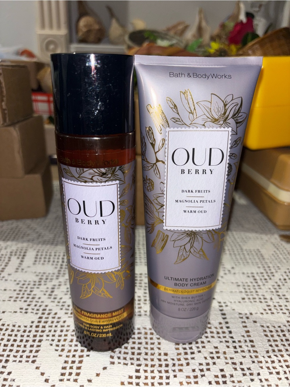 (2026)Bath & Body Works Oud Berry Fragrance Mist & Body Cream